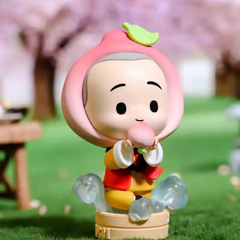 New POP MART A Little Zen Monk Zen Retreat Delicious Collection Blind Box Products Single Mystery Box/Full Box 12 Pcs 211000492