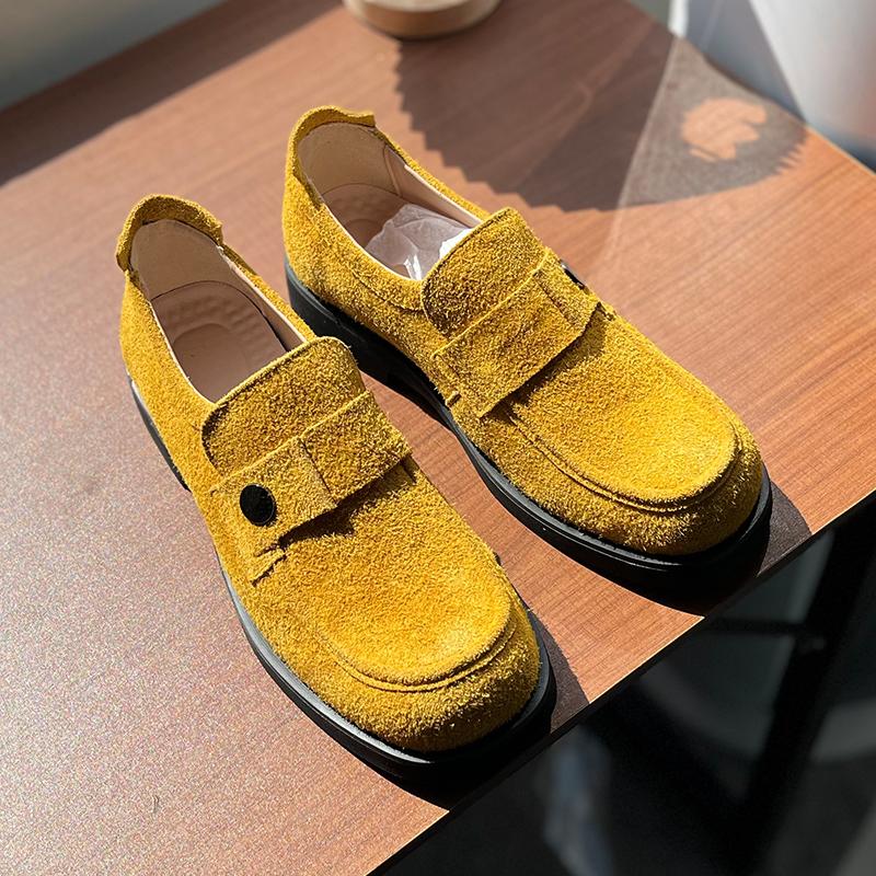 Autumn New Style Retro Loafers Lazy Man Casual Shoes
