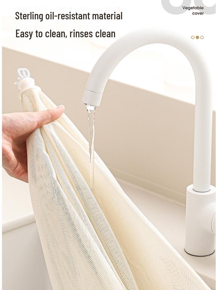 Foldable Antibacterial Dustproof Fly Net Food Cover