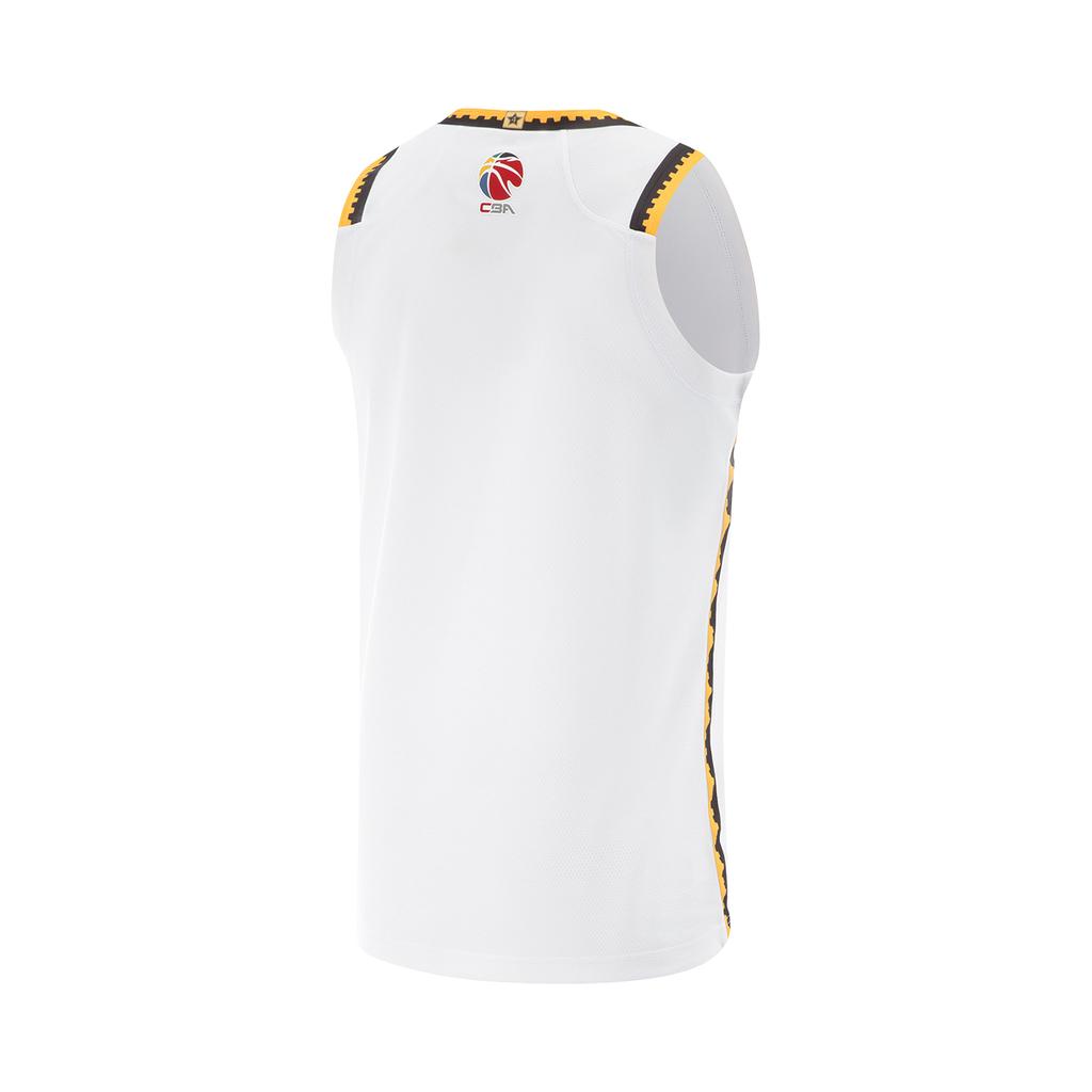 Li Ning CBA Collection Basketball Jersey Men's Standard White AAYU493-1