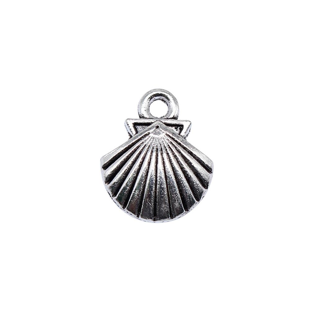 Shell Charms Multi Color Alloy Pendants For Beach Themed DIY Jewelry Accessories