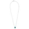 Hermes Mini Pop H Fashion Versatile Palladium Necklace Women necklace H147992FP79