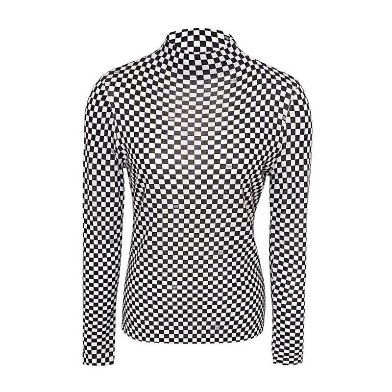 

JESSIE JMWHM343 Women s Mock Neck 99% Wool Sweater S