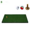 Tapis de Golf Entraînement Pratique Frappe Gazon Synthétique Pad Coussin d'Exercice Intérieur