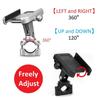 Aluminum Motorcycle Bike Handlebar Mount 360° Holder For GPS Mobile Cell Phone