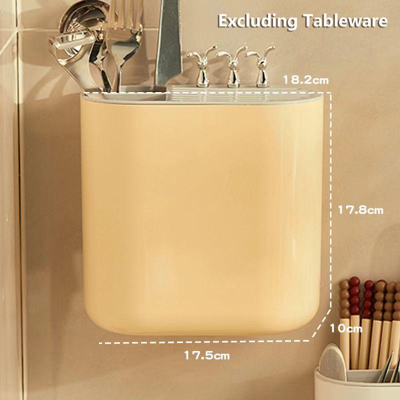 Kuchyňský úložný stojan na hůlky Úsporný držák na nádobí Kuchyňská krabička na odkapávání hůlek Stojan na uložení kuchyňských nožů