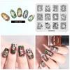 kads Nail Stamping Plates MIN 013 Flower Animals Image Template Stamping DIY Manicure Stamp Plate for Nail Art