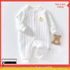 A-Class Pure Cotton Baby Jumpsuit - Warm, Long Sleeve Romper for Autumn/Winter for Newborns
