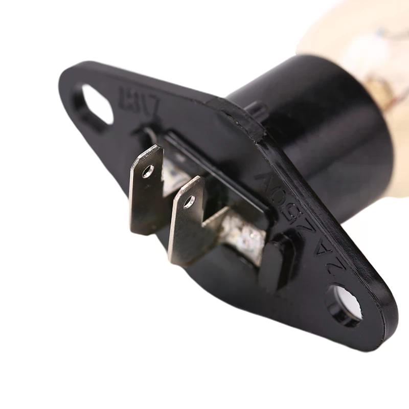 Microwave Oven Light Lamp Bulb Base Design 230v 20w Replacement with Lampholder Home Decoration