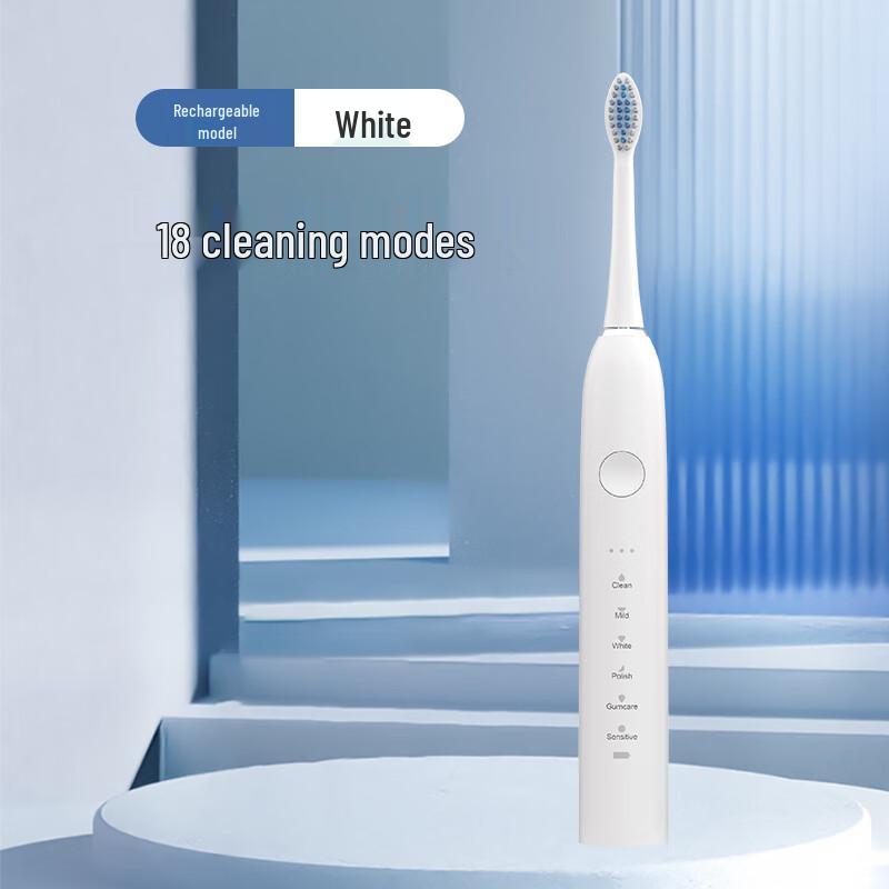 

QBM Rechargeable Sonic Electric Toothbrush Set