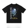 2025 Europe and The United States High Street American Heavy Metal Rock Short Sleeve T-shirt Men and Women Bf Half-sleeve Top