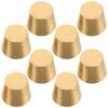 8pcs Brass Cutting Board Feet Brass Riser Feet Furniture Hardware Replacement Parts For Wooden Display Tray Jewelry Box