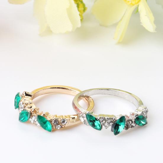 Women's Elegant Vintage Rhinestone Finger Knuckle Ring Gift Jewelry