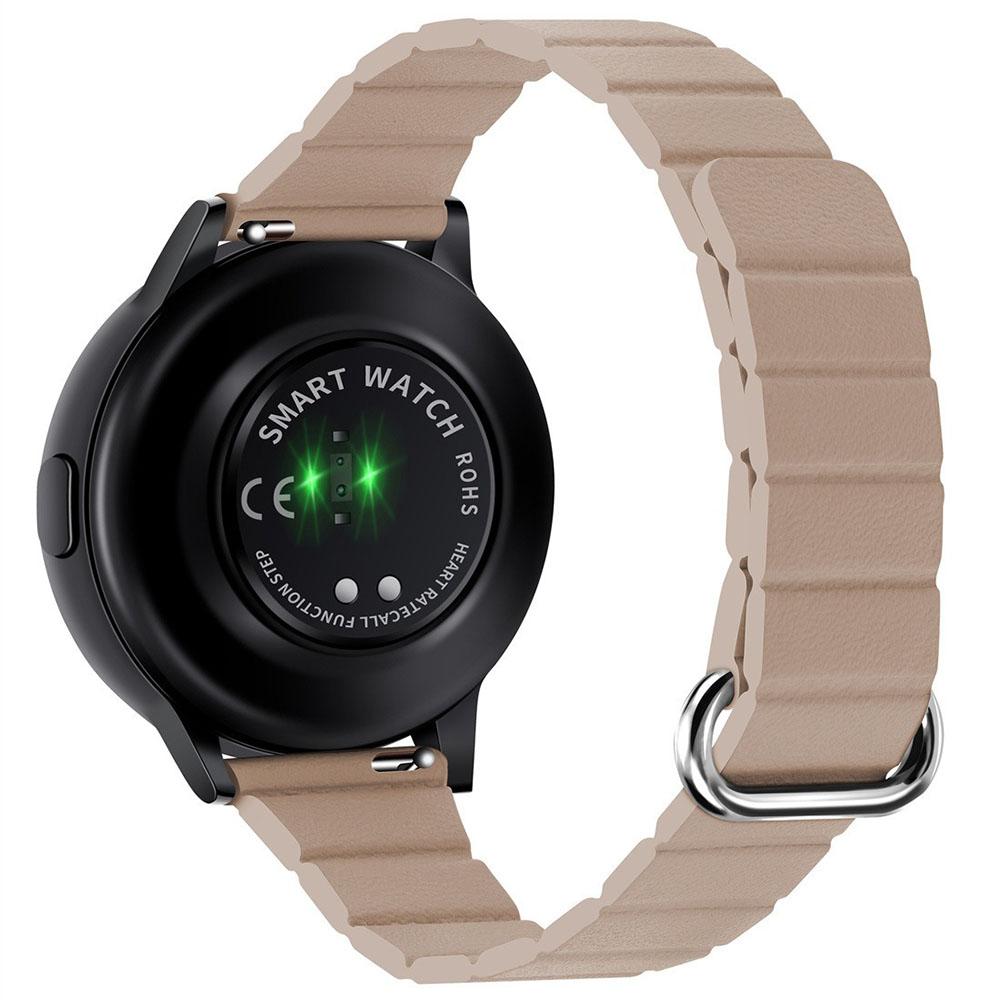 22mm Slim Magnetic Strap for Huawei Watch GT 6/5/5 Pro/4 46mm Microfiber Leather Watch Band Reverse Buckle Design