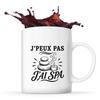 Mug - PLANETEE - J’peux Pas J’ai Spa - Céramique 330 Ml - Imprimé Bretagne - Compatible Lave-vaisselle