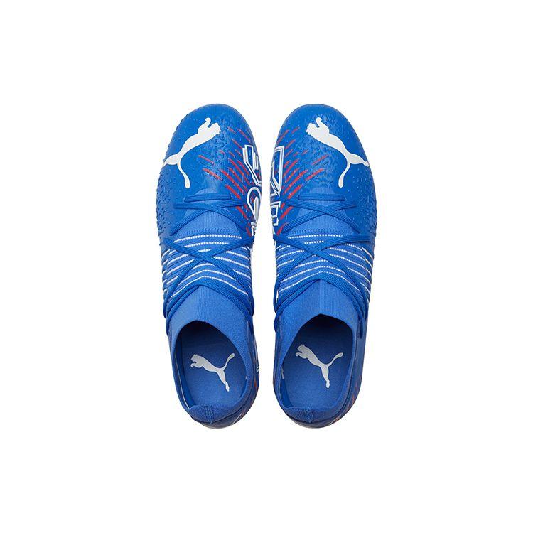 Puma Future Z 3.2 Round Toe Lace-Up MG (Rubber Short Studs) Artificial Turf Fitting Soccer Shoes Men soccer shoes Blue 106489-01