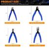 Electrical Wiring Repair Pliers Jewellery Crimping Pliers Flathead Cutters Essential Tools for DIY Projects and Jewellery Making