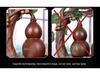 Prosperous Double Fortune Gourd Ornament for Living Room or Entrance Decoration