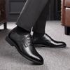 Men's Leather Shoes Business Casual Dress Shoes Gentleman Handsome Party Wedding Shoes