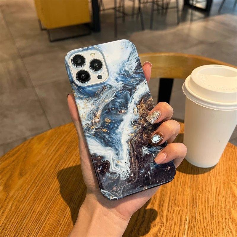 

Синий и белый мраморный чехол для телефона Apple 15promax - ударопрочная пленка Hard Shell iPhone Cover для iPhone 15/15pro/15promax/15plus/14/13/12/11XS/XR Apple 15pro