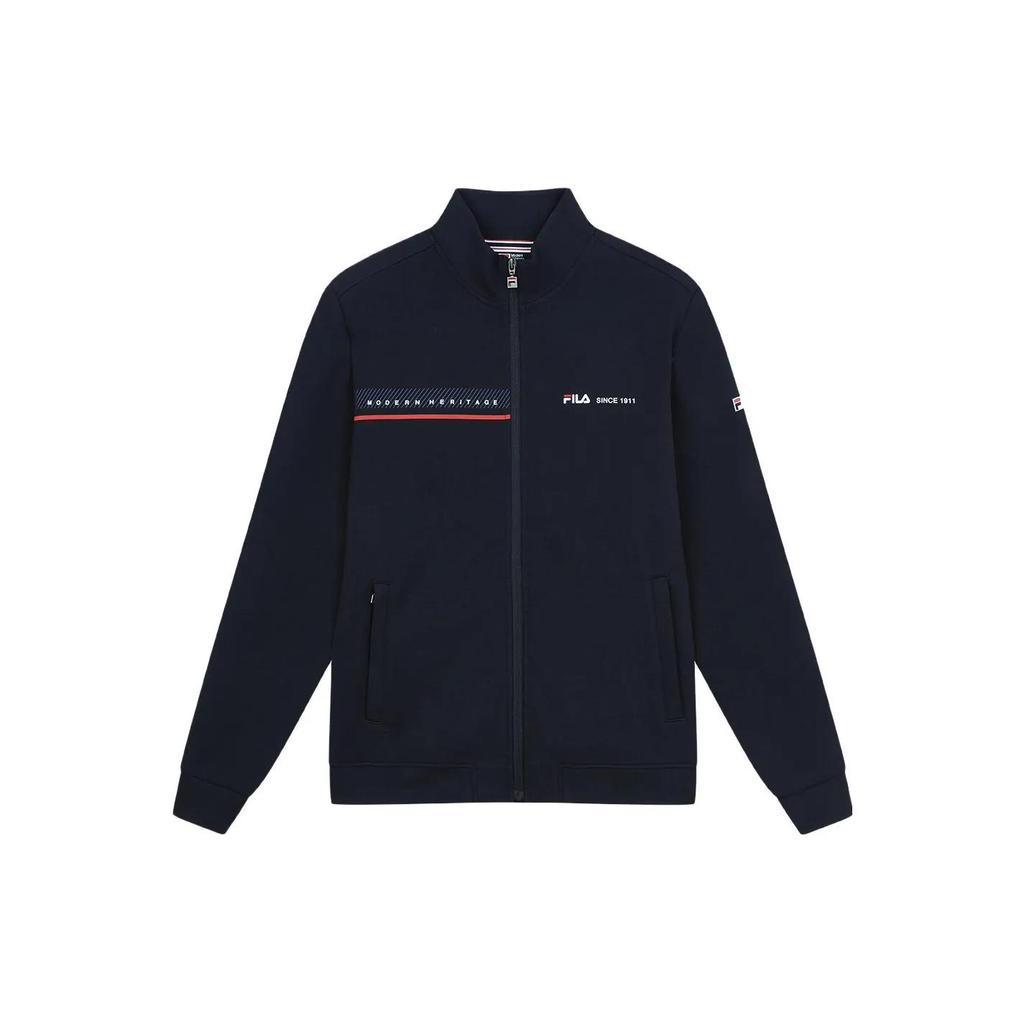 FILA Jackets Men's Legend Blue Stand Collar Moderate Other (Unisex) Jackets F11M331502A NV