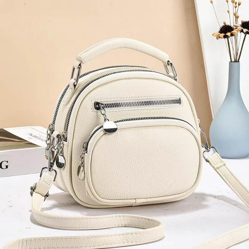 Women handbag and purses PU Leather Crossbody Shoulder Bags small vintage Multi-layer Lady Totes Cell phe Wallet borsa
