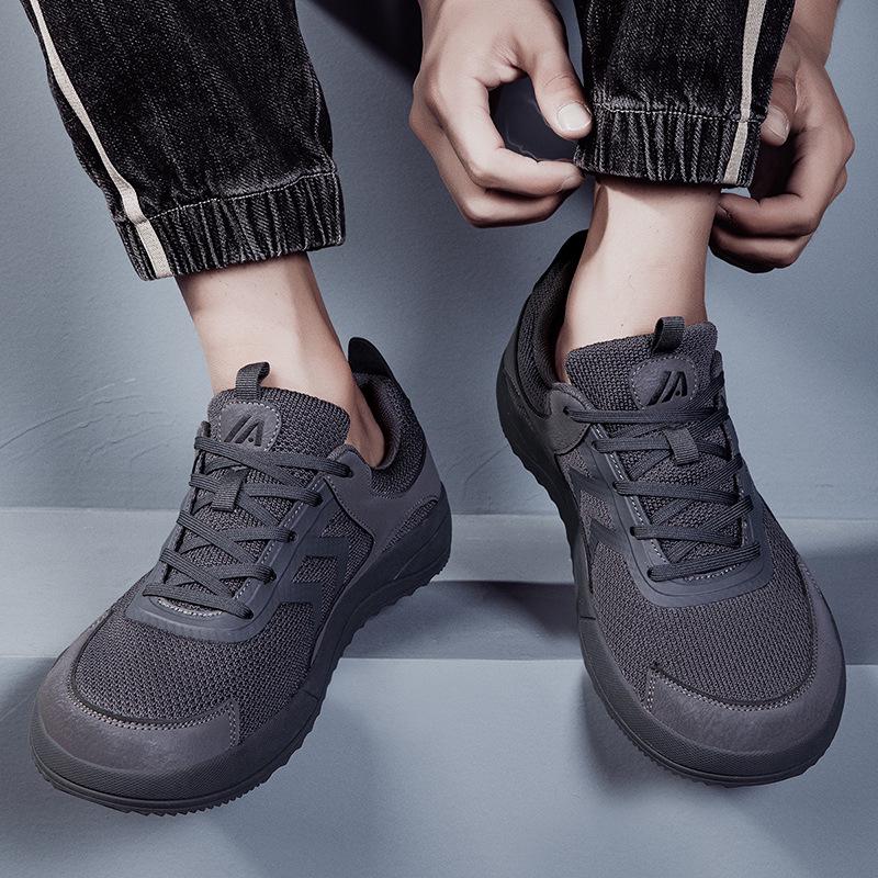 Men's Wide Toe Mesh Barefoot Shoes - Extra Large Sizes 45-48 For Autumn and Winter