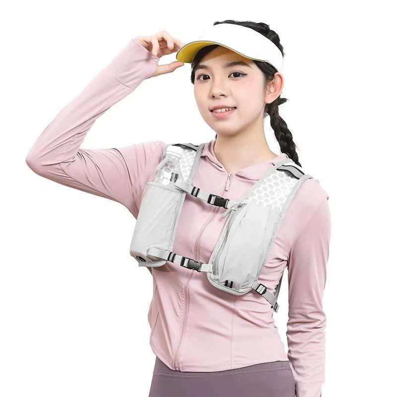 Breathable Running Hydration Vest 1Pcs Reflective Marathon Water Bladder Pack for Outdoor Triathlon Training Sports