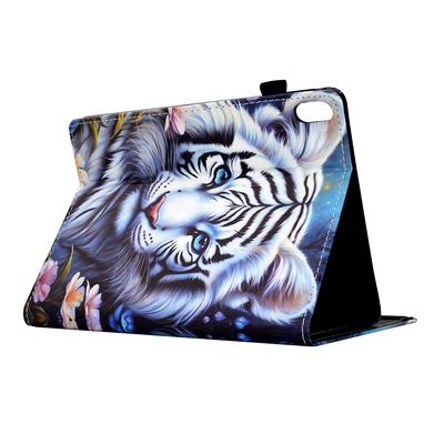 For iPad (2025)/10.9 (2022) Case Pattern Printing Tablet Cover Shockproof Leather Card Holder Stand Case