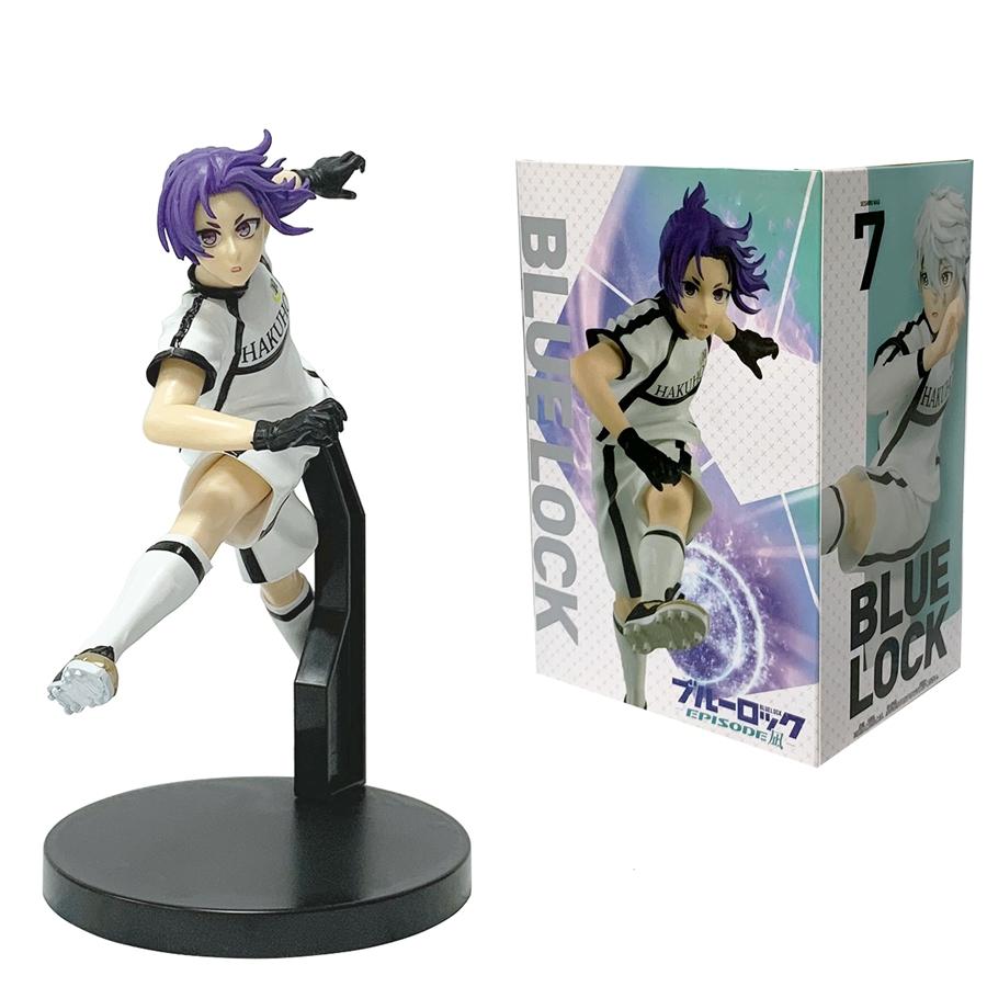 13cm Blue Lock Anime Figure Blue Football Uniform Nagi Seishirou Action Figure Itoshi Rin Figurine PVC Collection Model Doll Toy