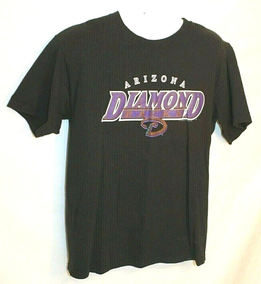 ARIZONA DIAMONDBACK CSA T-SHIRT SIZE LARGE BLACK SHORT SLEEVE CREW NECK LOGO Unisex T-Shirt L
