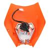 For KTM Headlight Plate Motorcycle EXC 300 250 XCW 350 SX XC 2014-2016 Motocross Pit Dirt Bike Tuning Parts Enduro Headlight