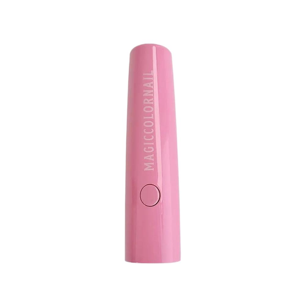 

Thumb Light Nail Straight Light Handheld Small Portable Rechargeable Quick Drying Mini Phototherapy Lamp For Home Use рожевий