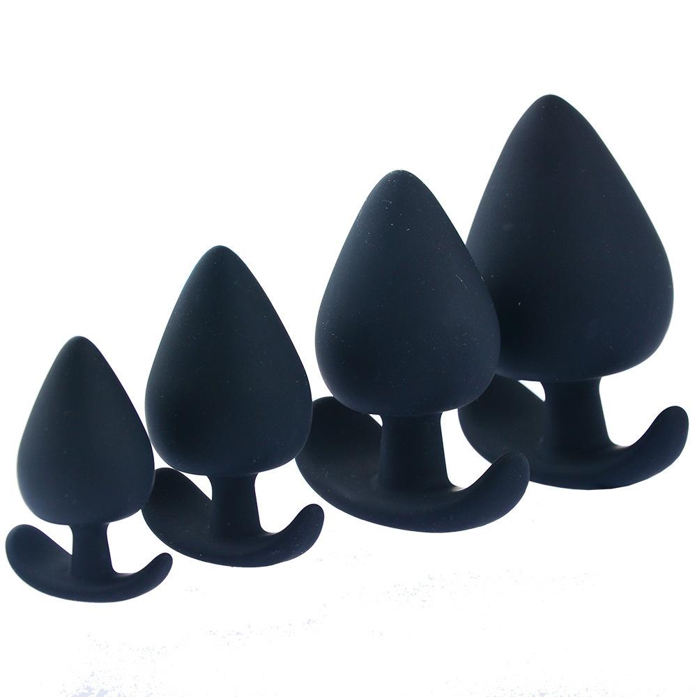 Adult Toys Sex Toys Boat Anchor Silicone Mushroom-Shaped Haircut Butt Plug Back Court Expansion Male and Female Sex Equipment SM