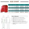 Men's Beach Trunks Breathable Print Pants Surf Casual Sports Quick Dry Shorts