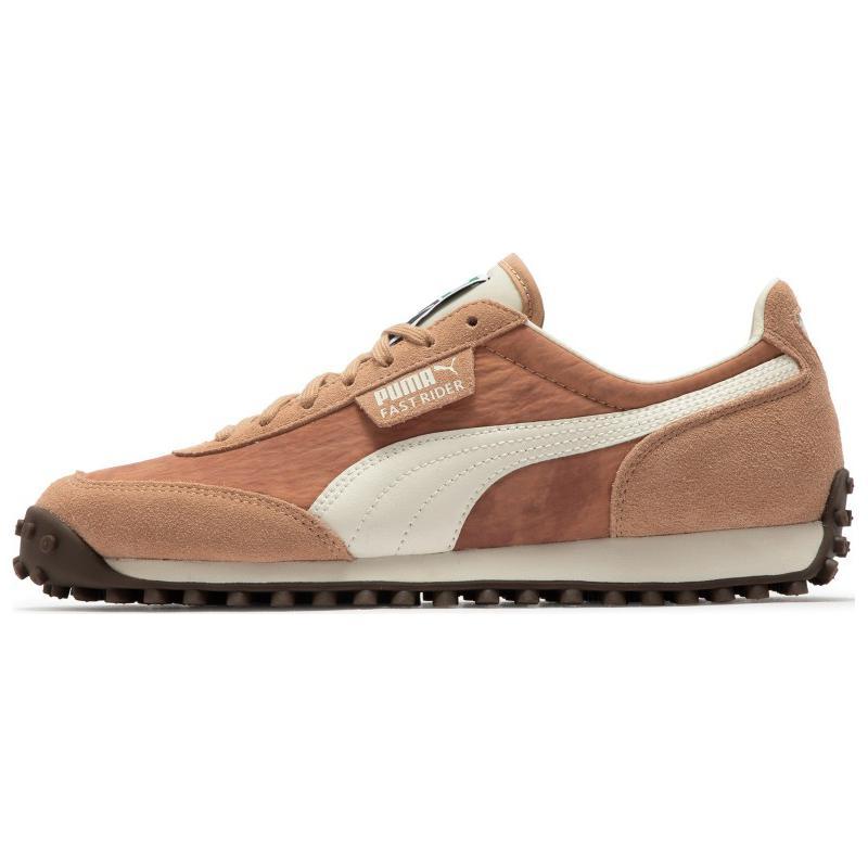 New Puma Fast Rider Brown White 392091-04