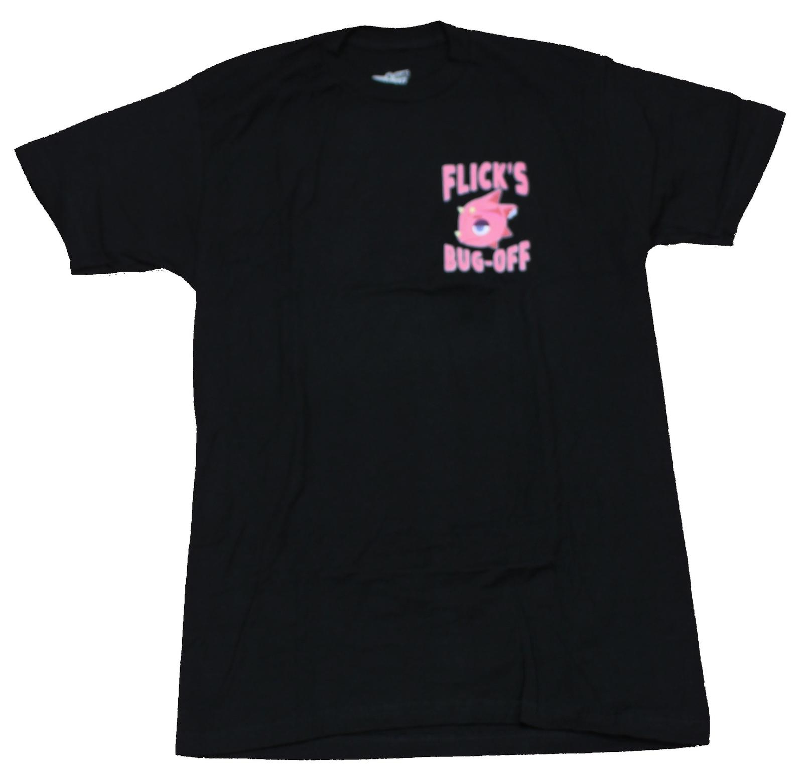 Animal Crossing Adult New T-Shirt - Flick s Bug Off Feel the Bugs XXL