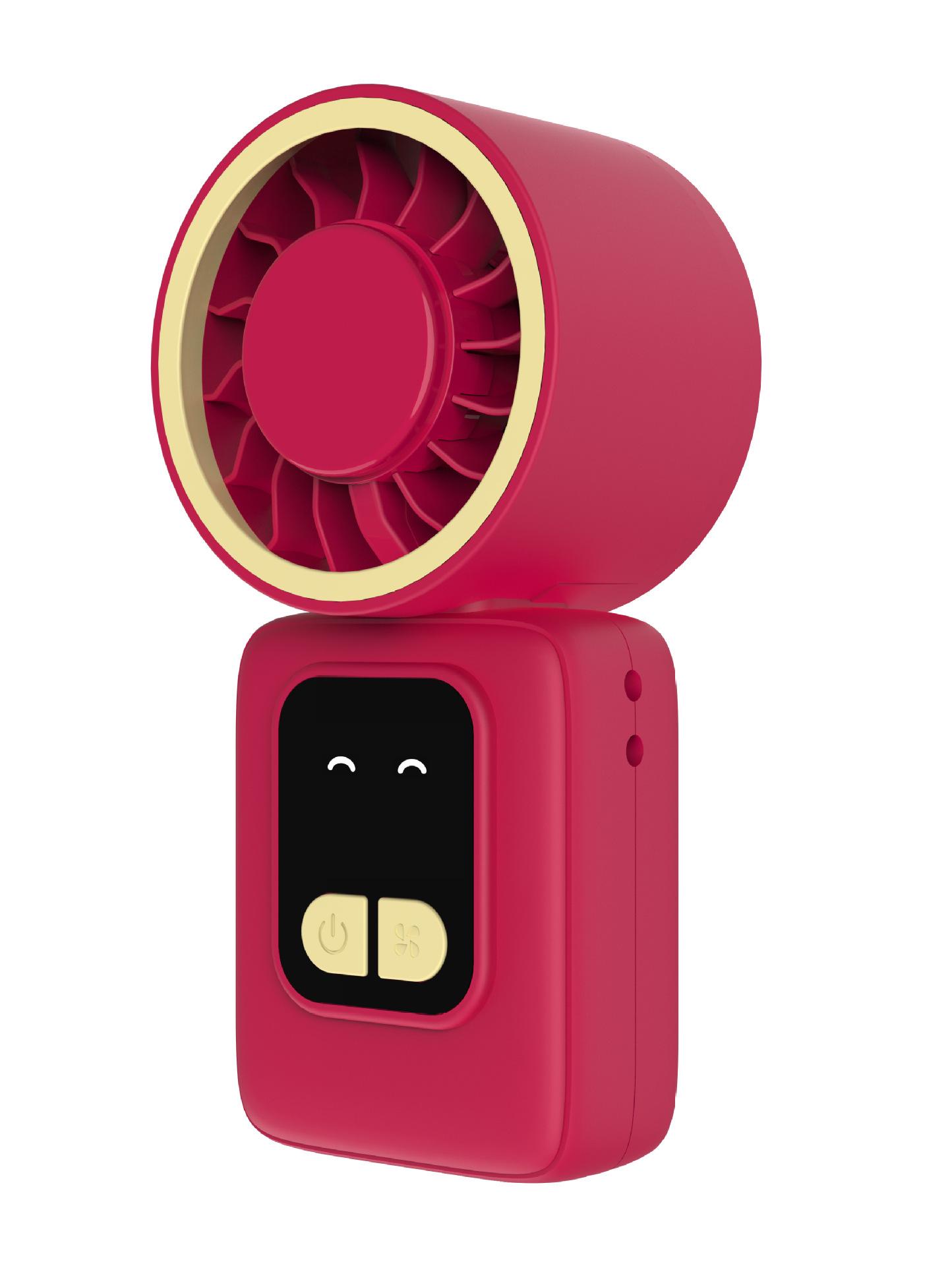 

2026 Portable High-Speed Foldable Mini Fan with Ultra-Long Battery & Digital Display 2000mAh