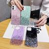 Starry Silver Foil Glitter Phone Case for Samsung A24, S23FE, A41, A55, S10, and A35 - Full Coverage Protection