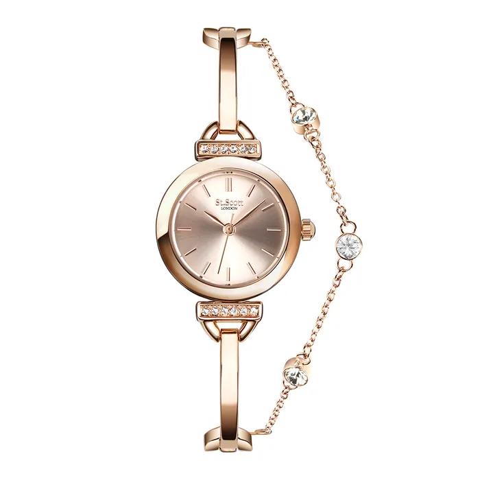 Owel Layered Bangle Rose Womens Watch. ST5071RRR