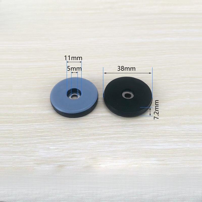 10Pcs Furniture Slider Pads Furniture Glides with Screws Sliding Block Table Chair Leg Mat Floor Protector for Carpet Hardwood