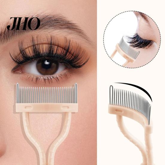 Eye Contour Lash Comb Eyelash Portable Separator Tool Definer Mascara Cosmetic Ergonomic Brush Brushes for Easy Separation Effective Brows Grooming