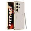 Electroplated Leather TPU Magnetic Nickel‑Ring Protective Phone Case For Samsung Galaxy S26 Ultra 5G