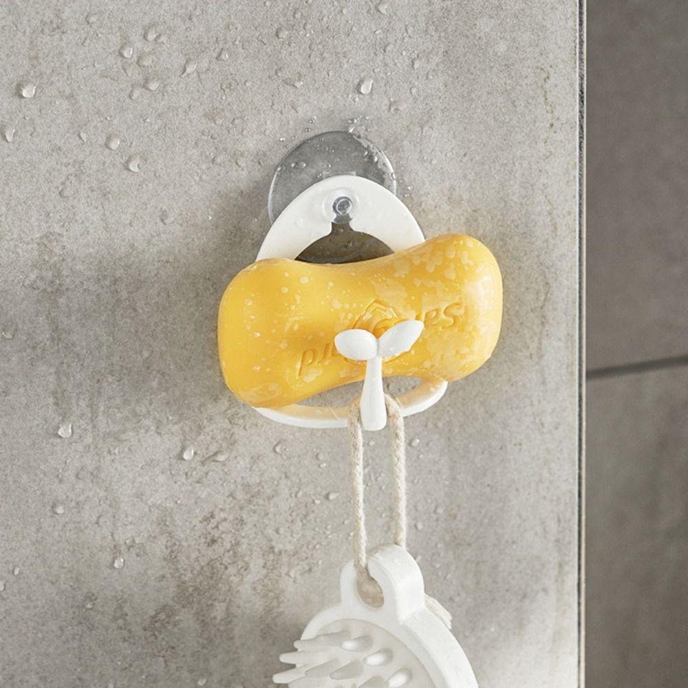 New Suction Cup Sink Drain Rack PP Durable Drainer Rack Multifunctional Sponge Storage Holder Kitchen Bathroom