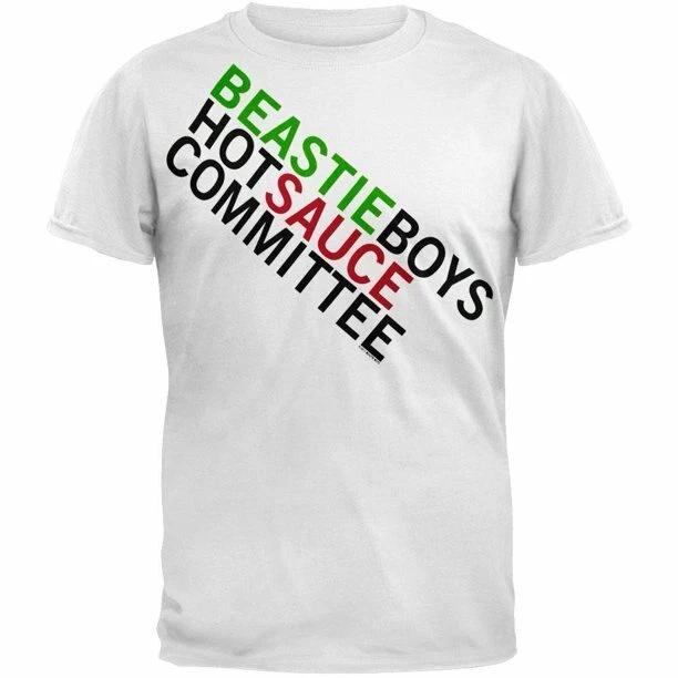 Beastie Boys Band Music Song Album Hot Sauce Committee Logo Men s Cotton T-Shirt S