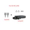 For DJI Mini 4 Pro Air 3 RC 2 Lanyard Shoulder Neck Strap Hanging Sling Screen Remote Control Joystick Sun Hood Tempered Film