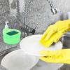Geschirrspülseifenspender, 2-in-1 Arbeitsplatten-Geschirrspülseifenspender, Küchenseifenspender mit Schwamm