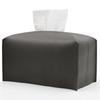 Korean Leather Tissue Box: Square Pull-Out Design for Home & Hotel Decor