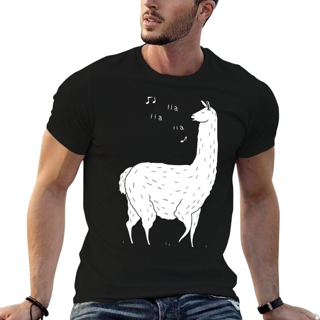 Song Of The Llama Tshirt Large Size Casual Tee Shirt