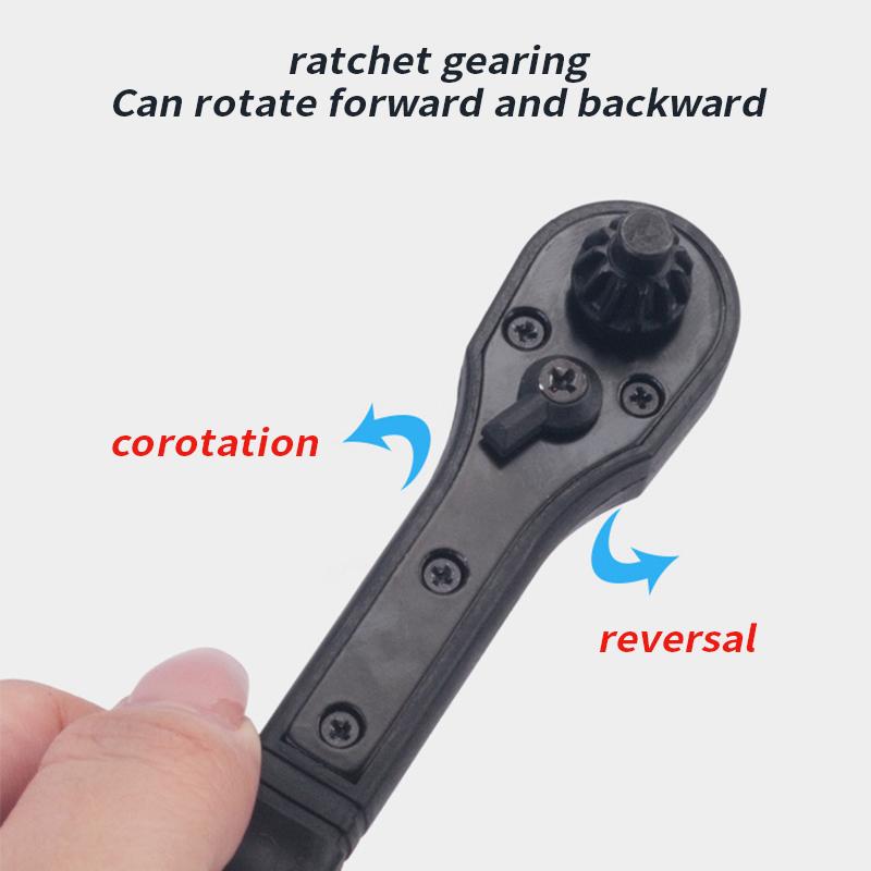 2-in-1 Drill Wrench Universal Double Headed Chuck Key Replacement Tool, Multifunctional Clamping Electric Drill Electric Tool